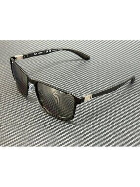 New Black Men Matte Black Sunglasses 59-17-145